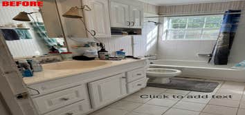 Photos by Knight Roofing General Contractors, LLC #1 This bathroom was taken down to the studs and completely rebuilt to create a clean, modern, and fu