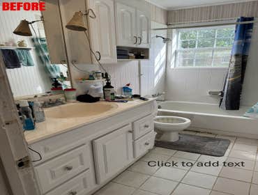 Photos by Knight Roofing General Contractors, LLC #1 This bathroom was taken down to the studs and completely rebuilt to create a clean, modern, and fu