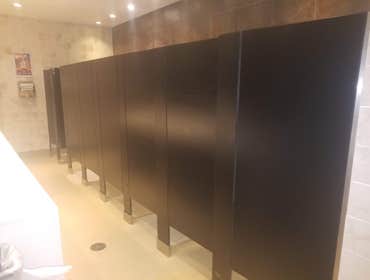 NEW Bathroom Stalls - Xfinity Live Philly