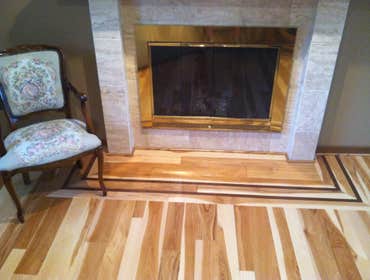 Wood Flooring in Living Room