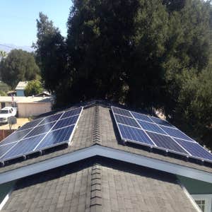 Solar system in La Verne ,Ca.