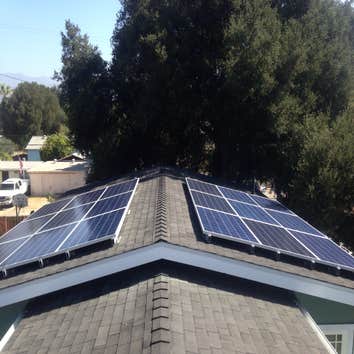Solar system in La Verne ,Ca.
