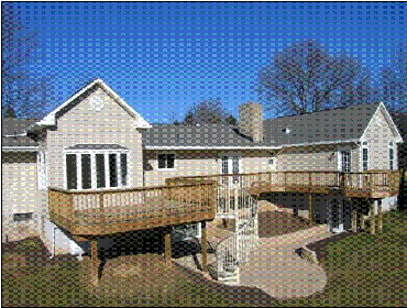 wrap around deck and patio
