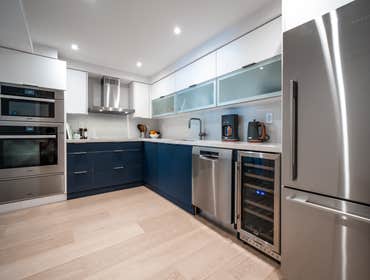 Surfside Apartment Renovation When you’re living near serene blue waters, of course you’re going to be inspired by its natural beauty. And that’s why w