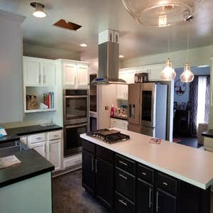 kitchen refinishing Kitchen refinishing and added island
