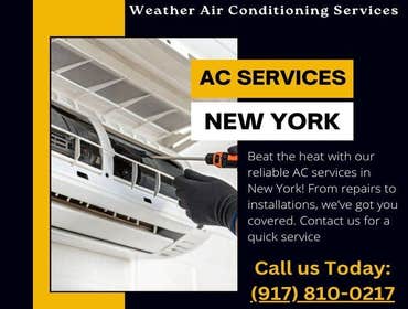 Photos by Weather Air Conditioning Services #1 Weather Air Conditioning Services is the premier HVAC company in NYC, providing a comprehensive range of