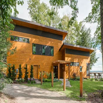 Modern Lake House