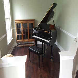 Photos from Dan Higgins Wood Flooring Johnson Renaissance series 3/4" X 4 3/4" Maple "Bourbon".
