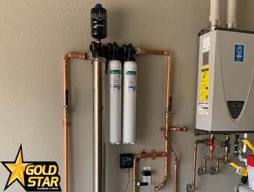Water filtration installation in Prescott Valley, AZ