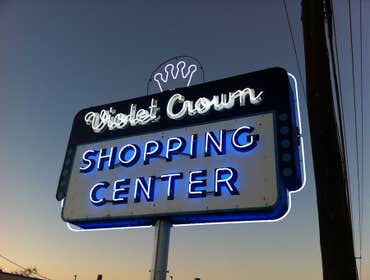 Violet Crown sign restoration