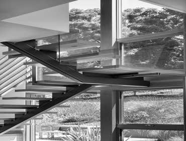 Modern House A California modern house in the SF Bay Area. We collaborated with the architect on the design. The components were all custom build.