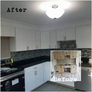 Desmarais Street Remodel For the Desmarais Street renovation, we decided to knock down a wall and really open up the kitchen/dining space. We demo'd th