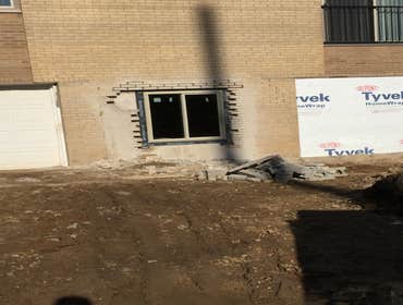 Photos from TGC Remodeling Pool room convert to three one bedroom apartments. Job - convert former pool room in basement of apartment building to three