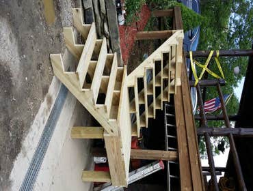 METAL AND WOOD PORCH REMODELS