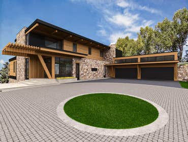 West Vincent House Located on a large, sloping conservation property overlooking a wooded creek valley, this house takes full advantage of its secluded