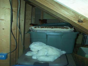 Convert attic space to child's playroom We reconstructed the framing in this attic space and created a wonderful space for a young child to play.