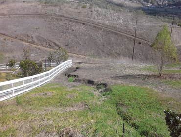 Major erosion problem