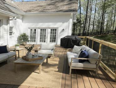 Composite Deck Outdoor Lounge, North Atlanta, GA