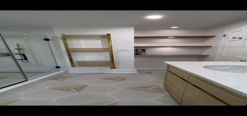 Photos by Raymond Construction Services LLC #1 Master bathroom remodeling.