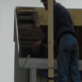 Removing old wood