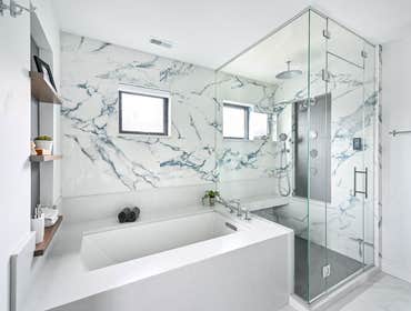 Luxury bathroom remodeling