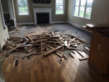 flooring demo