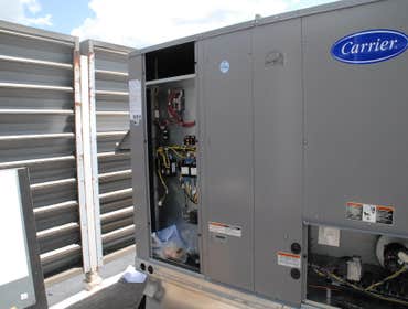 Rooftop Installation Rooftop HVAC Installation project.