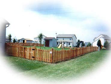 Wood fences
