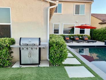 Portfolio Our services include Exterior Design, Pool Remodeling, Artificial Turf, Concrete & Pavers, Outdoor Kitchen & Fire Place, and more! Envision t