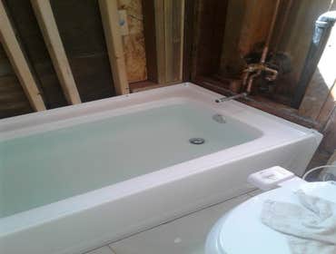 Photos by Efficiency plumbing LLC #1 New Jack and Jill vanity for bathroom remodel.