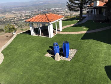 Patio cover + Turf + Fencing - Santa Rosa Valley