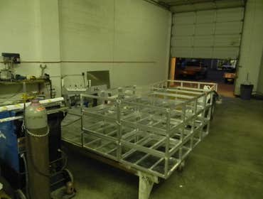 Project photos from Phantom Fabrication LLC High quantity production of Custom aluminum stools