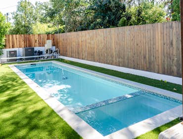 Pool and backyard - Studio City Complete pool and backyard design
