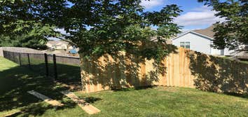 Chainlink and Wood Privacy
