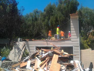 Project photos from Torres Demolition Contractor Swimming pool close out and backfill