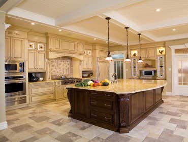 Kitchen remodeling New cabinets, floors, lighting, custom backsplash and appliances
