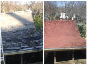 Photos from Home Pro Roofing Before/After