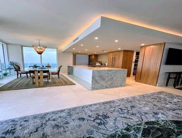 Open Plan Kitchen & Living - Full Renovation, Miami Beach