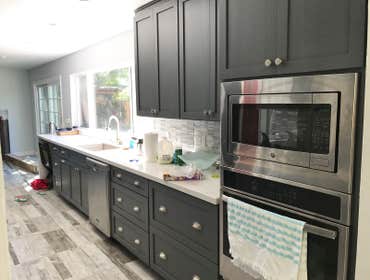 Kitchen Remodel - Grey