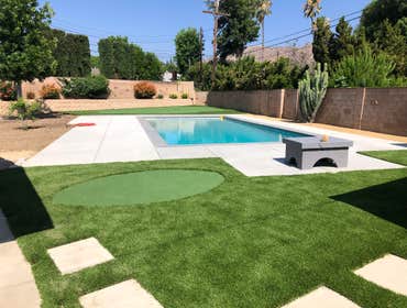 Backyard Putting Green - West Hills
