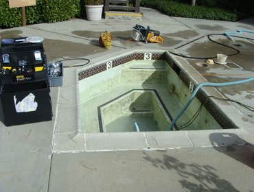 Commercial Spa / Before