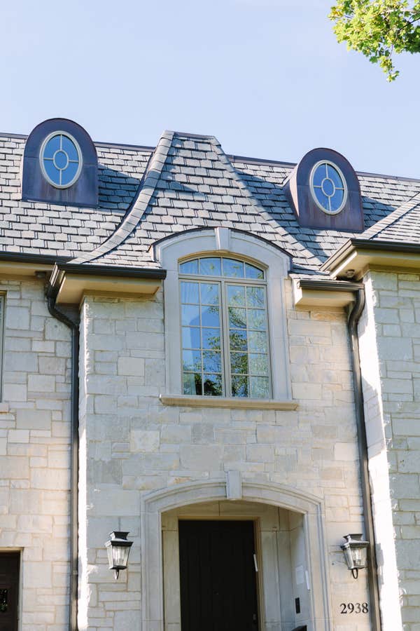 Custom Roof, Windows, and Architecture Accents