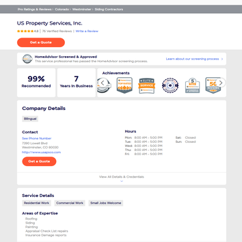 US Property Services Inc