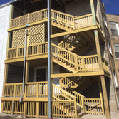 PORCH REPLACEMENT Replacement porch due to City of Chicago violations