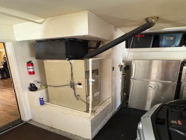 Photos by Maksbuilder #3 Permit to replace existing furnace and condenser to high efficiency heat pump 3 ton. No duct work