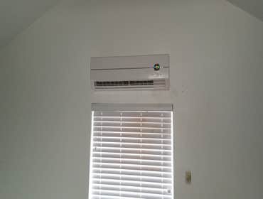 Ductless Mini Split Installed a ductless mini split to cool and heat a 3rd floor office.