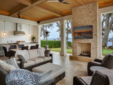 Photos by Higginbotham Custom Homes, LLC #1 Custom home on the St. Johns River, NEFL