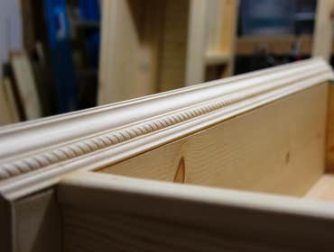 Our Work We take pride in our pieces, whether they are a barn door made of knotty alder wood, or a custom closet that will increase the value of your h