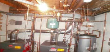 Project photos from Bvn Plumbing.heating.air Conditining NEW HEATING SYSTEM