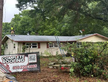 Photos by Complete Roofing LLC #1 New Roof Inastallation in Gulf Breeze, Florida